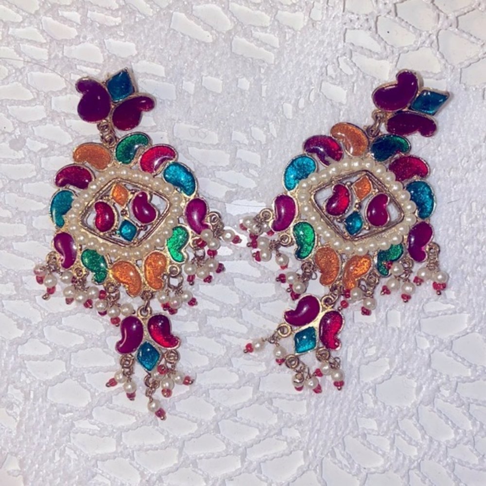 Traditional Ethnic Indian Dancing earrings